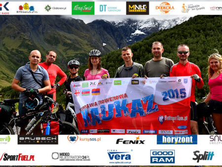 Wyprawa rowerowa na Kaukaz – ekipa, media i sponsorzy