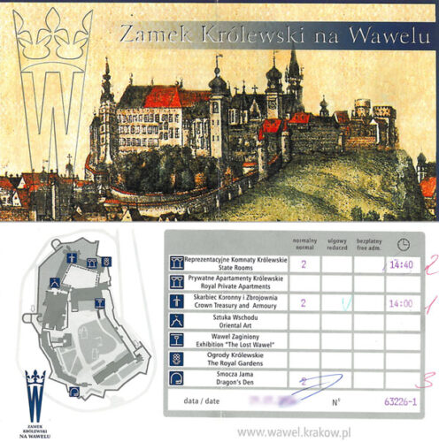 bilet2006 krakow wawel