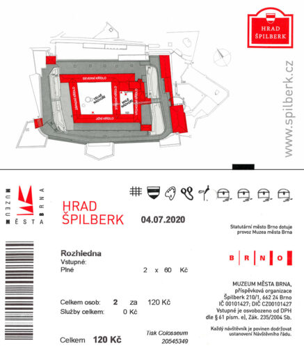 bilet brno 2020