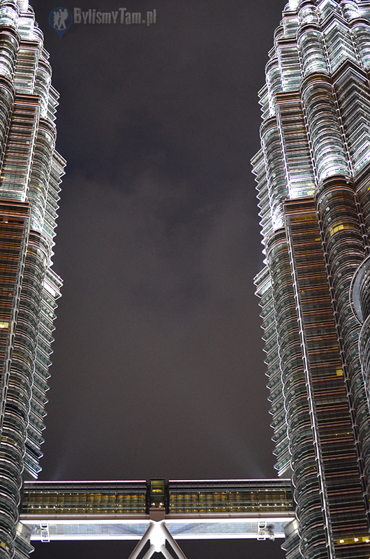Kuala Lumpur - wieże nocą
