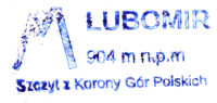 Szczyt Lubomir 904 m n.p.m. - Korona Gór Polski