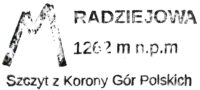 Szczyt Radziejowa 1262 m n.p.m. - Korona Gór Polski