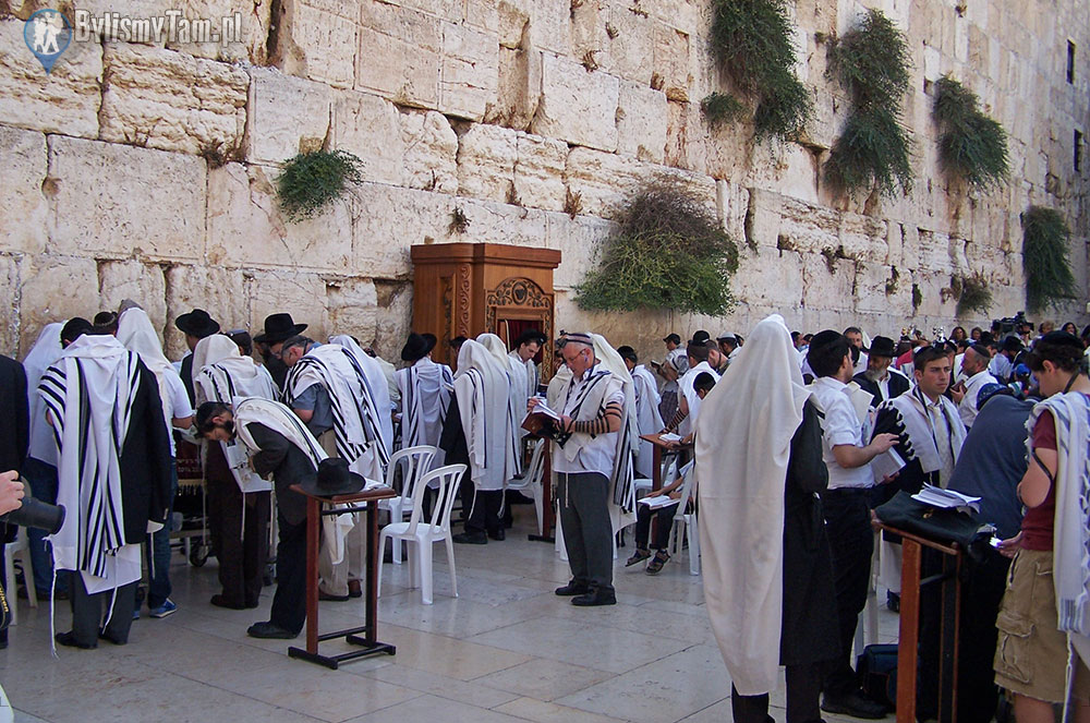Ściana Płaczu - Jerozolima - sektor męski
