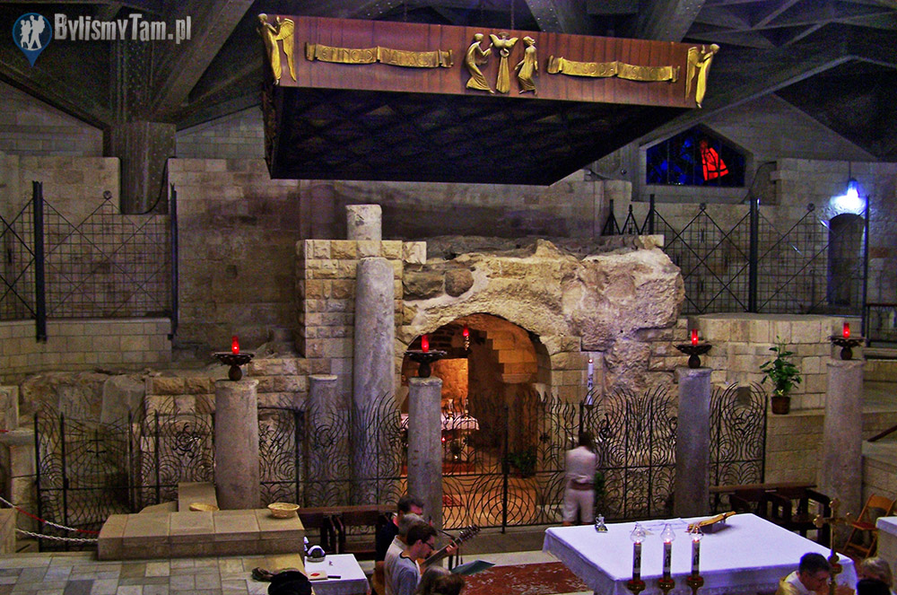 Nazaret - Bazylika Zwiastowania Pańskiego - Grota Zwiastowania