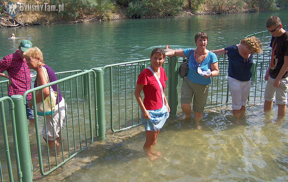 Yerdenit nad rzeką Jordan - rzekome miejsce chrztu Jezusa przez Jana Chrzciciela