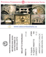Katakumby św. Kalista - Rzym - Włochy - 2021 - wersja papierowa