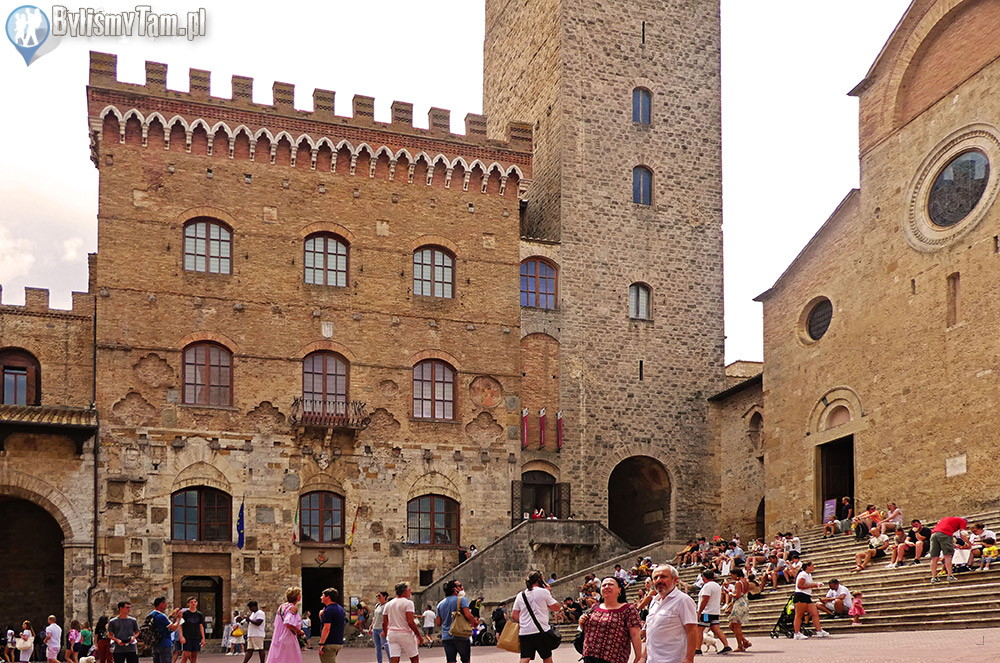 Toskania - San Gimignano - jedna z wież