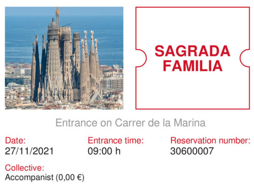 Katedra Sagrada Familia- Barcelona - Hiszpania - 2021 (wersja elektroniczna)