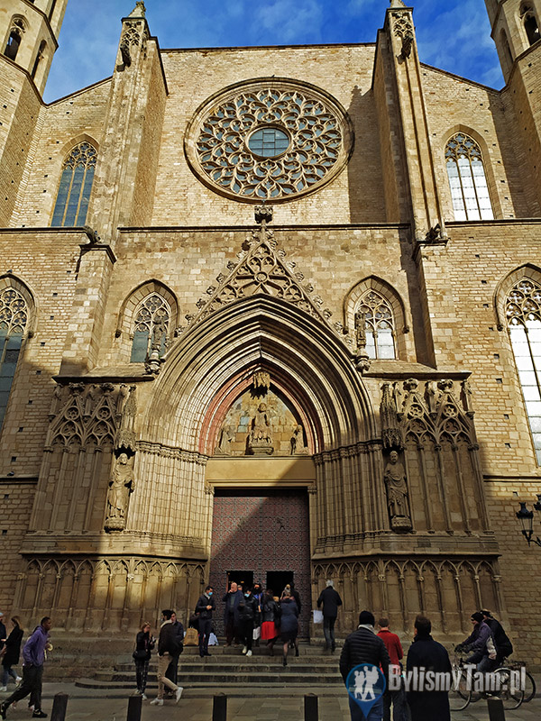 Barcelona- Kościół Santa Maria del Mar