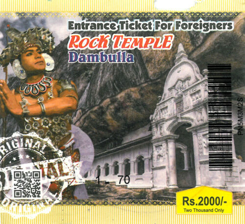 Rock Temple (Świątynie w skale) - Dambulla - Sri Lanka - 2022