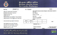 bilet na pociąg 2 klasa rezerwacja - Sri Lanka - 2022