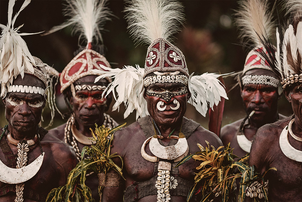 Papuasi - dzisiaj raczej spotykani na fesiwalach