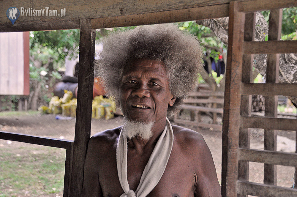 Mieszkaniec Vanuatu - Melanezyjczyk z grupy Ni-Vanuatu