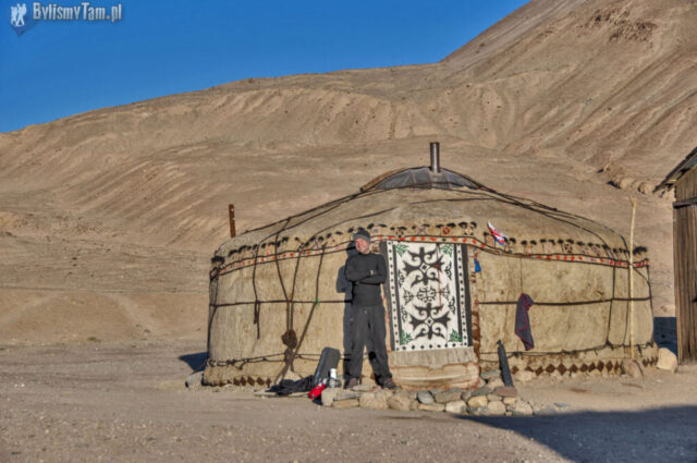 Jurta na bezkresach Pamiru