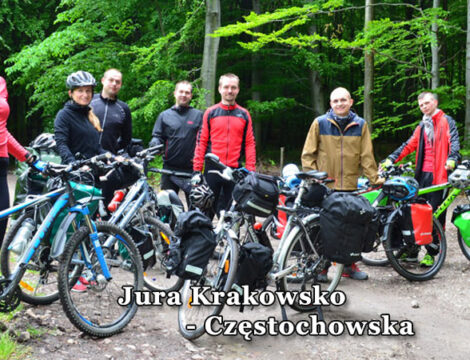 Jura Krakowsko Częstochowska na rowerach