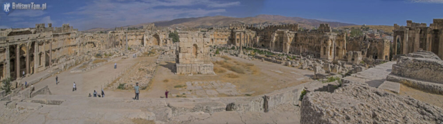 Baalbek - komplekst świątyń rzymskich