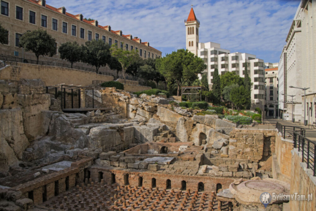 Bejrut - łaźnie rzymskie