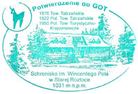 Schronisko Roztoki - Górska Odznaka Turystyczna - 2013