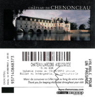 Zamek - Chateau de Chenonceau - Francja - 2012