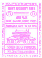 Korea - JSA – Joint Security Area - granica koreańsko-koreańska